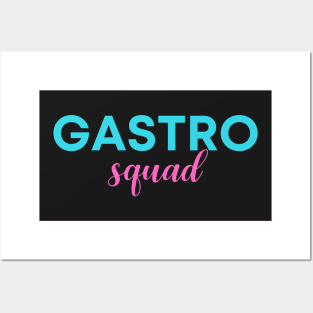 Gastro Nurse Squad Gastroenterology Doctor Neon Posters and Art